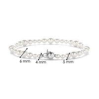 Ti Sento Synthetic Pearl Bracelet 23074PW - Michael Jones Jeweller