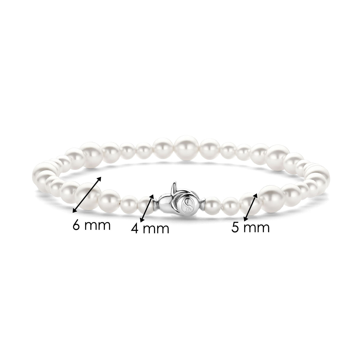Ti Sento Synthetic Pearl Bracelet 23074PW - Michael Jones Jeweller