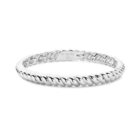 Ti Sento Vintage Ribbed Bangle 23095SI