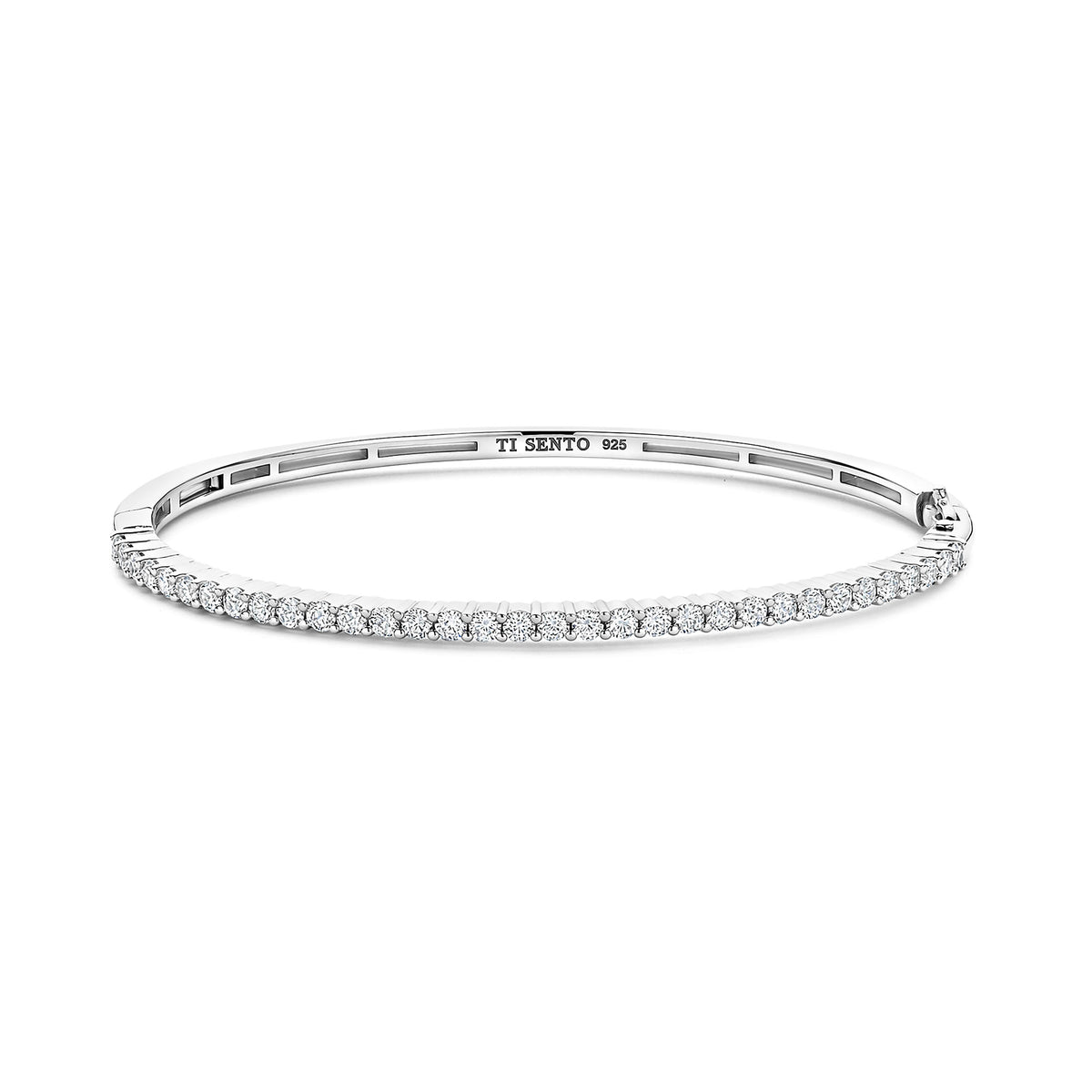 Ti Sento Cubic Zirconia Bangle 23097ZI - Michael Jones Jeweller