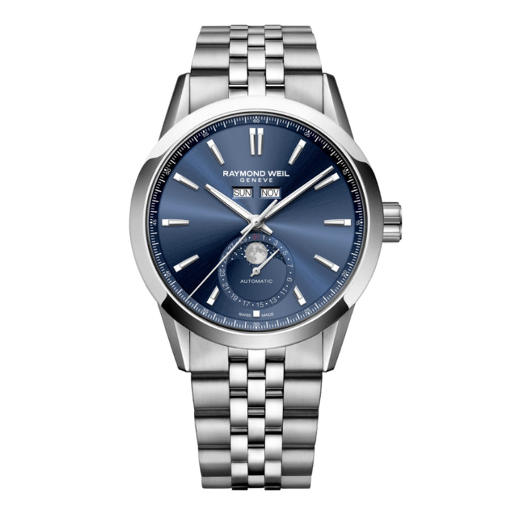 Raymond Weil Freelancer Complete Calendar Moonphase 40mm Automatic Watch 2766-ST-50001