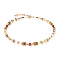 Coeur de Lion GeoCUBE® Iconic Mocha Mousse Necklace