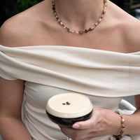 Coeur de Lion GeoCUBE® Iconic Mocha Mousse Necklace