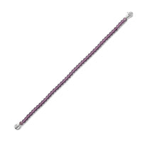 Ti Sento Purple Bead Silver Bracelet 2908PU