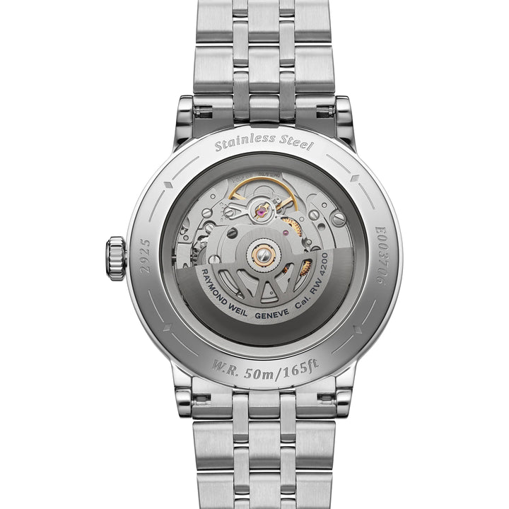 Raymond Weil Millesime Central Seconds 39mm Automatic Watch 2925-ST-60011