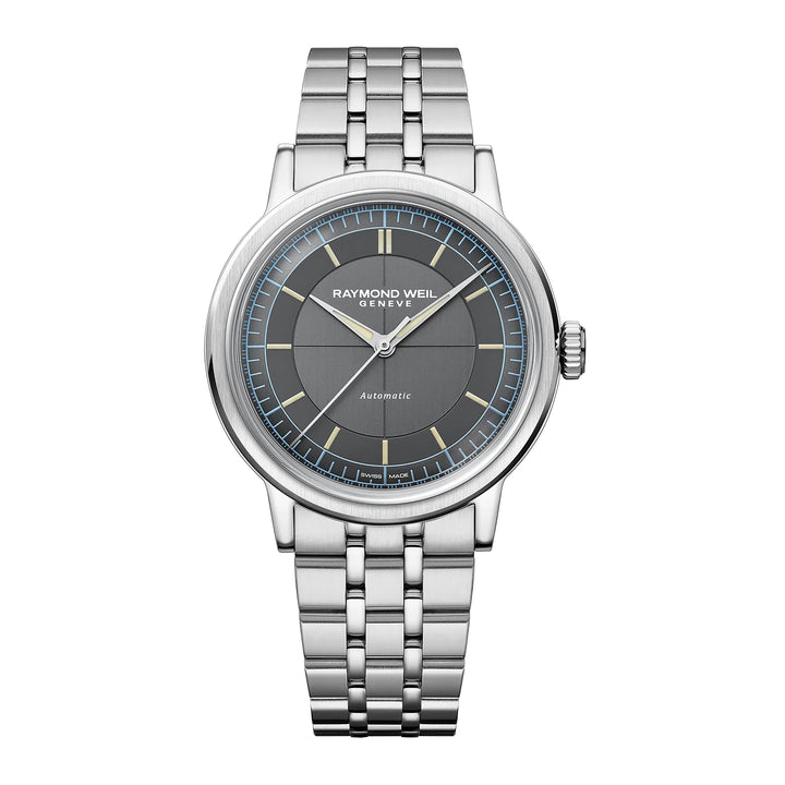 Raymond Weil Millesime Central Seconds 39mm Automatic Watch 2925-ST-60011