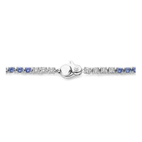 Ti Sento Blue Cubic Zirconia Tennis Bracelet - Michael Jones Jeweller