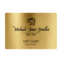 Michael Jones Jeweller Gift Card - Use In Store - Michael Jones Jeweller