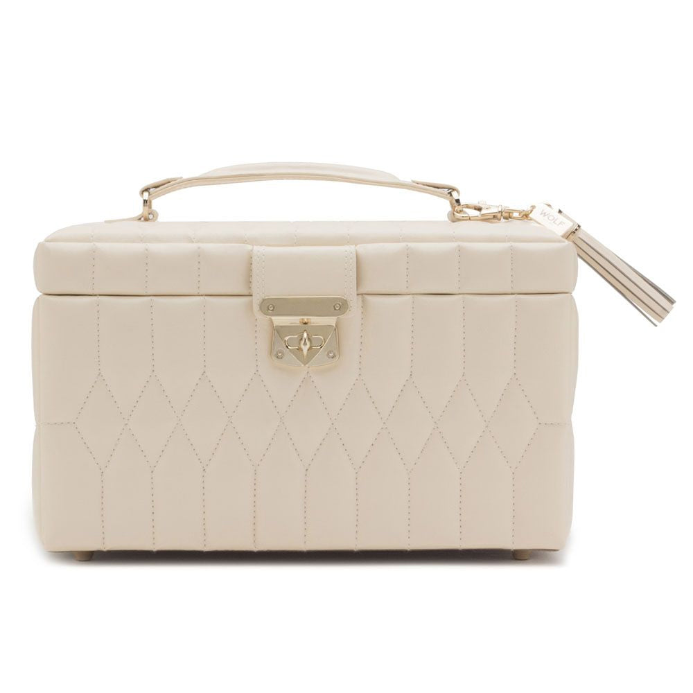 Caroline Ivory Medium Jewellery Case - Michael Jones Jeweller