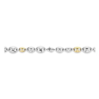 Ti Sento Yellow Gold Plated Cubic Zirconia Coffee Bean Necklace - Michael Jones Jeweller