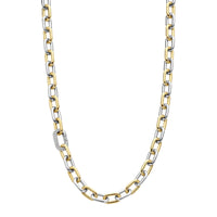 Ti Sento Yellow Gold Plated Cubic Zirconia Oval Link Necklace - Michael Jones Jeweller