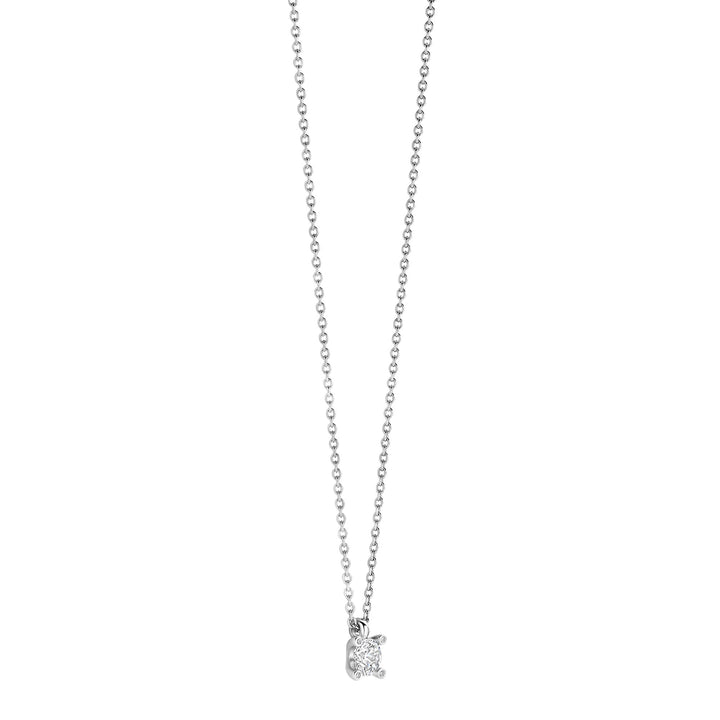 Ti Sento Cubic Zirconia Solitaire Necklace 3408ZI - Michael Jones Jeweller