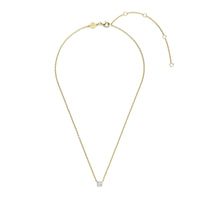 Ti Sento Yellow Gold Plated Cubic Zirconia Solitaire Necklace 34087ZY