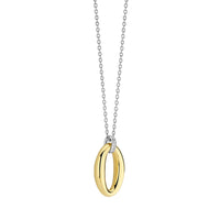 Ti Sento Yellow Gold Plated Cubic Zirconia Oval Necklace 34091ZY - Michael Jones Jeweller