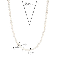 Ti Sento Synthetic Pearl Necklace 34094PW - Michael Jones Jeweller