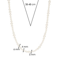 Ti Sento Synthetic Pearl Necklace 34094PW