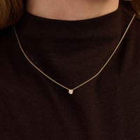 Ti Sento Yellow Gold Plated Cubic Zirconia Necklace 34124ZY
