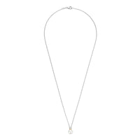 Ti Sento Synthetic Pearl and Cubic Zirconia Necklace 34125YP - Michael Jones Jeweller