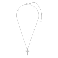 Ti Sento Cubic Zirconia Cross Necklace 34130ZI - Michael Jones Jeweller