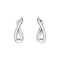 Georg Jensen INFINITY Sterling Silver Stud Earrings