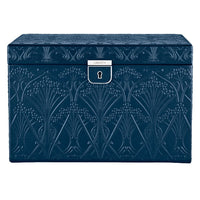 WOLF X LIBERTY All Over Ianthe Large Jewellery Box - Navy - ONLINE EXCLUSIVE - Michael Jones Jeweller