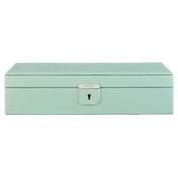 WOLF X LIBERTY Julia Interior Print Medium Jewellery Box - Sage Green - ONLINE EXCLUSIVE