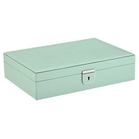 WOLF X LIBERTY Julia Interior Print Medium Jewellery Box - Sage Green - ONLINE EXCLUSIVE
