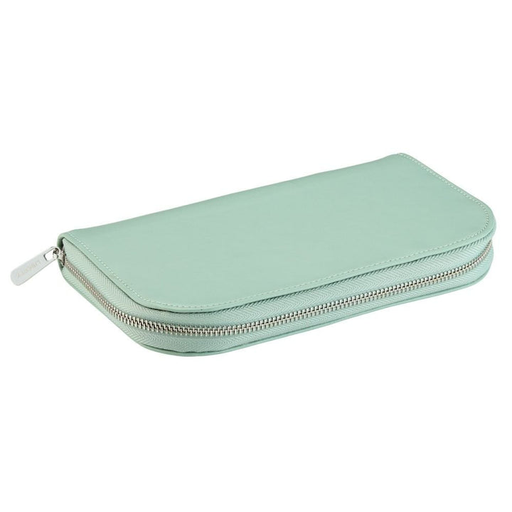 WOLF X LIBERTY Julia Interior Print Travel Jewellery Portfolio - Sage Green- ONLINE EXCLUSIVE