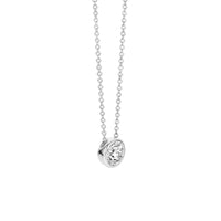 Ti Sento Siver CZ Heart Pendant 3845ZI