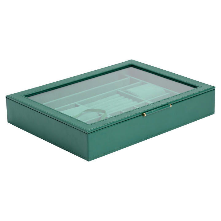WOLF Sophia Jewellery Box with Window - Michael Jones Jeweller