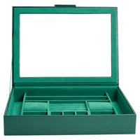 WOLF Sophia Jewellery Box with Window - Michael Jones Jeweller