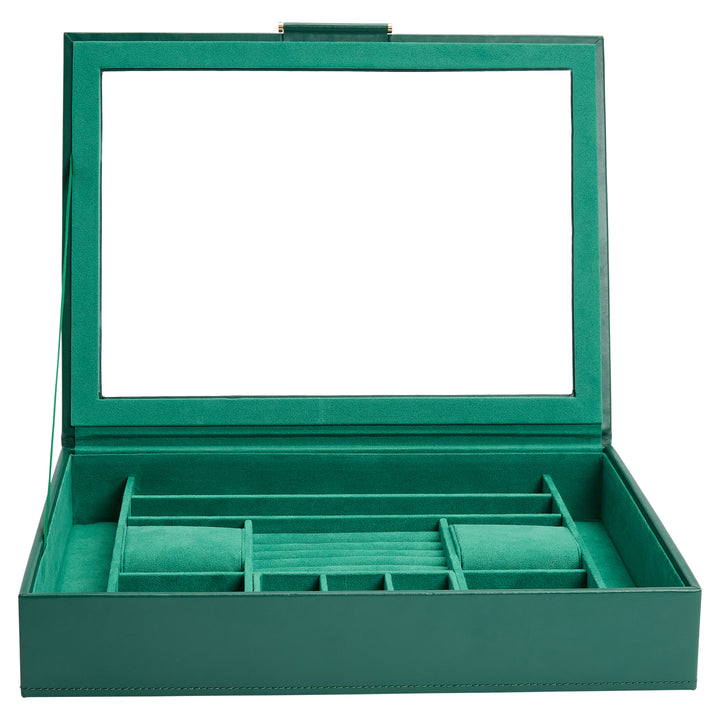WOLF Sophia Jewellery Box with Window - Michael Jones Jeweller