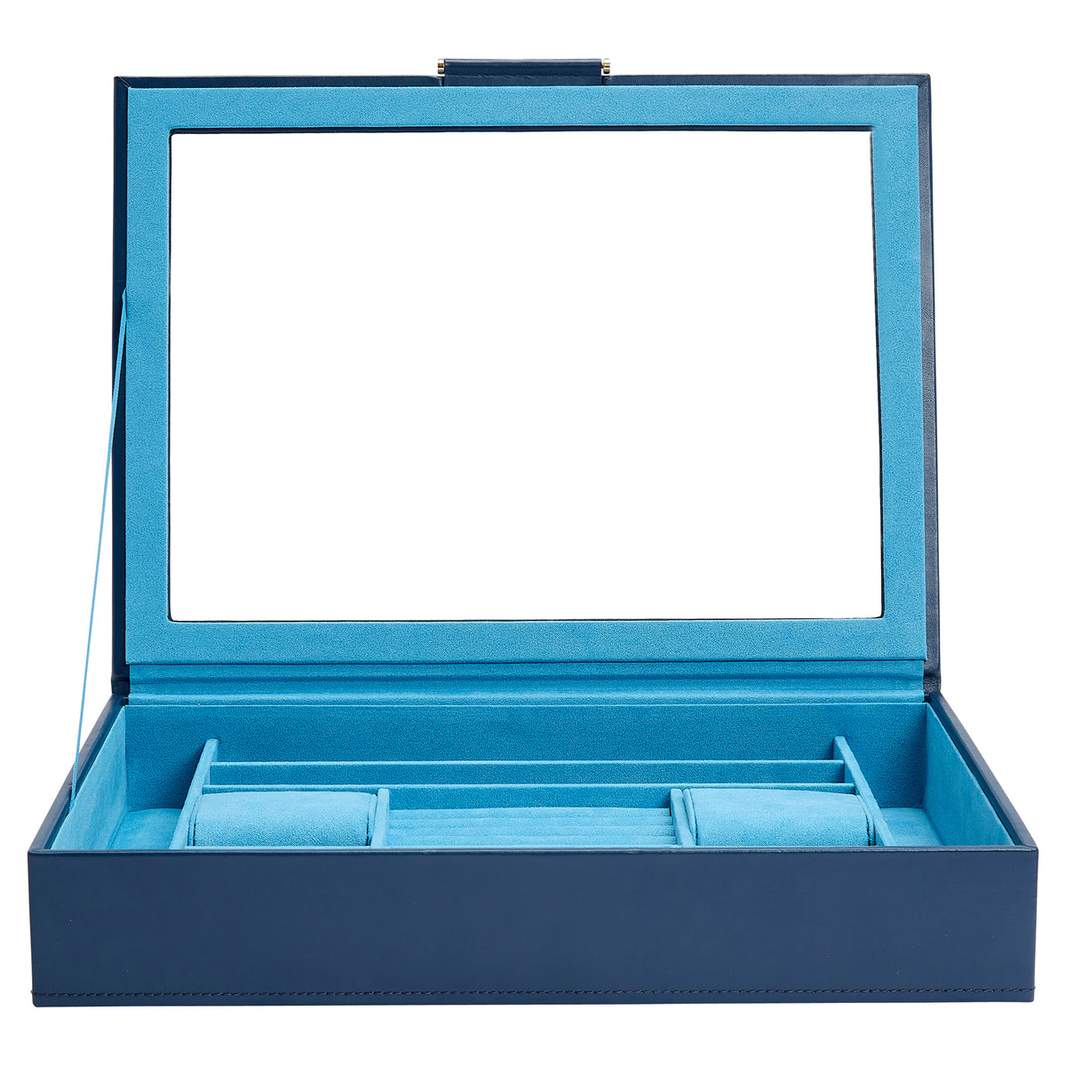 WOLF Sophia Jewellery Box with Window - Michael Jones Jeweller