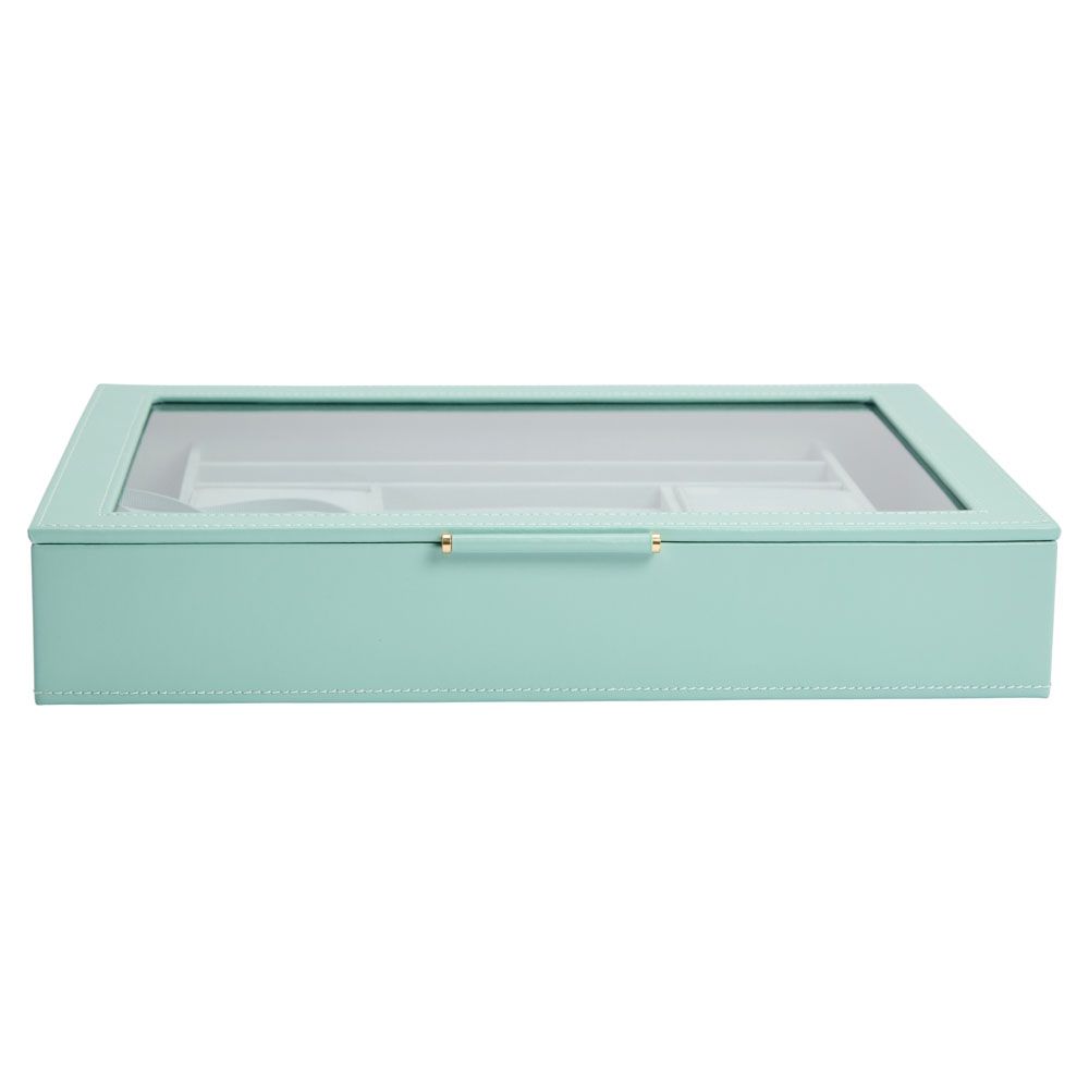 Sophia Jade Jewellery Box with Window - Michael Jones Jeweller