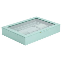 Sophia Jade Jewellery Box with Window - Michael Jones Jeweller