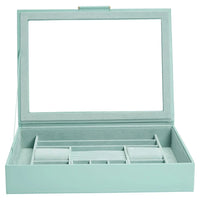 Sophia Jade Jewellery Box with Window - Michael Jones Jeweller