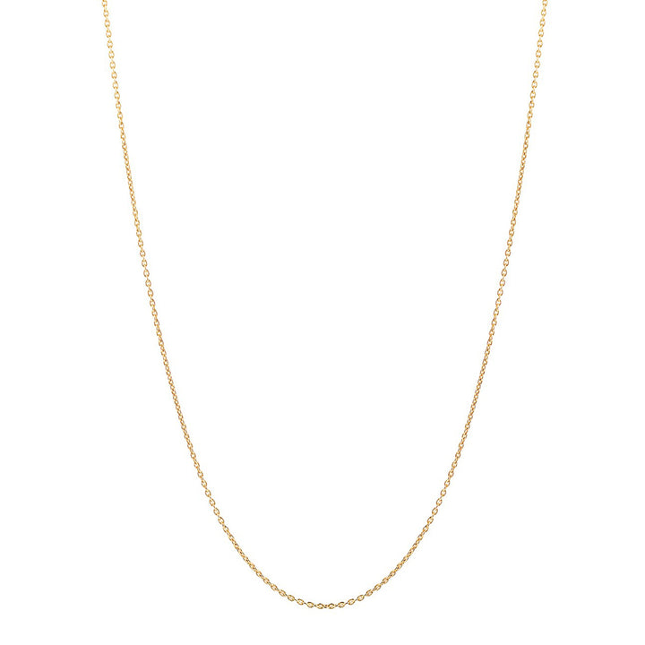Ti Sento Yellow Gold Plated Trace Link 60cm Pendant Chain