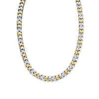 Ti Sento Yellow Gold Plaited Braided CZ Necket 3989ZY/42 - Michael Jones Jeweller