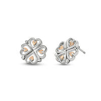 Clogau Tree of Life® Sterling Silver Heart Drop-Stud Earrings