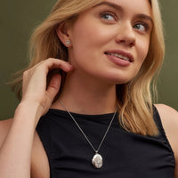Clogau Tree of Life® Sterling Silver Locket 3SNTLL - Michael Jones Jeweller