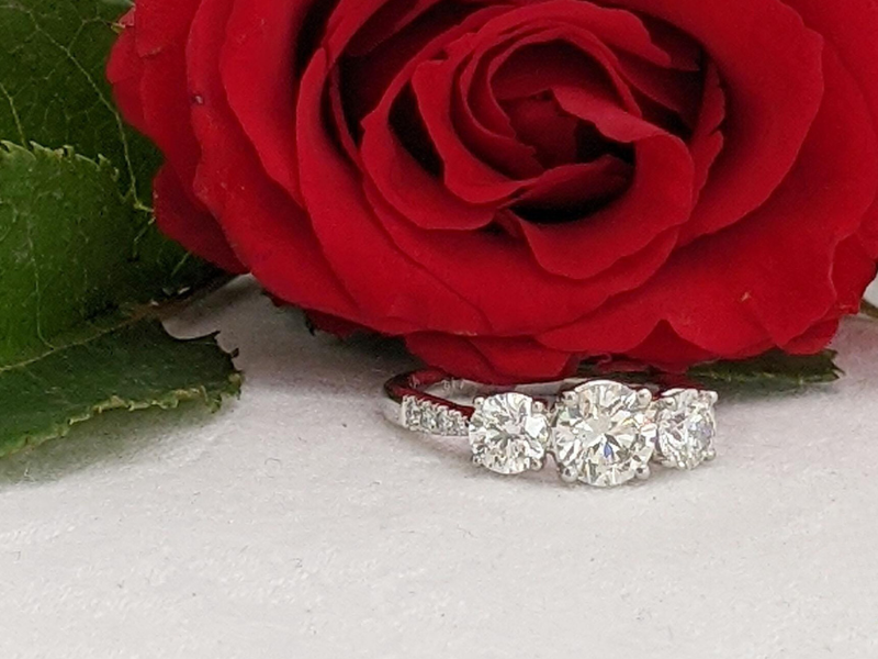 Three Stone Engagement Rings