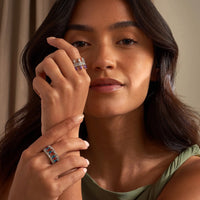 Clogau Celebration Crown Amethyst Ring - Michael Jones Jeweller