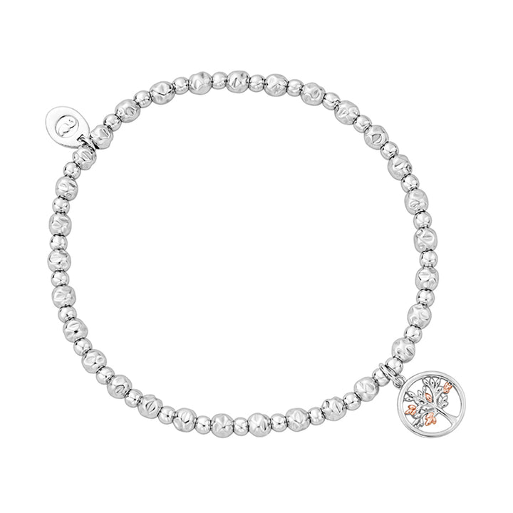 Clogau Tree of Life® Sterling Silver Affinity Bracelet 3SBB102R - Michael Jones Jeweller