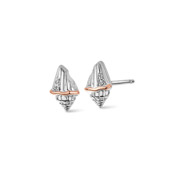 Clogau Sounds of the Sea Stud Earrings