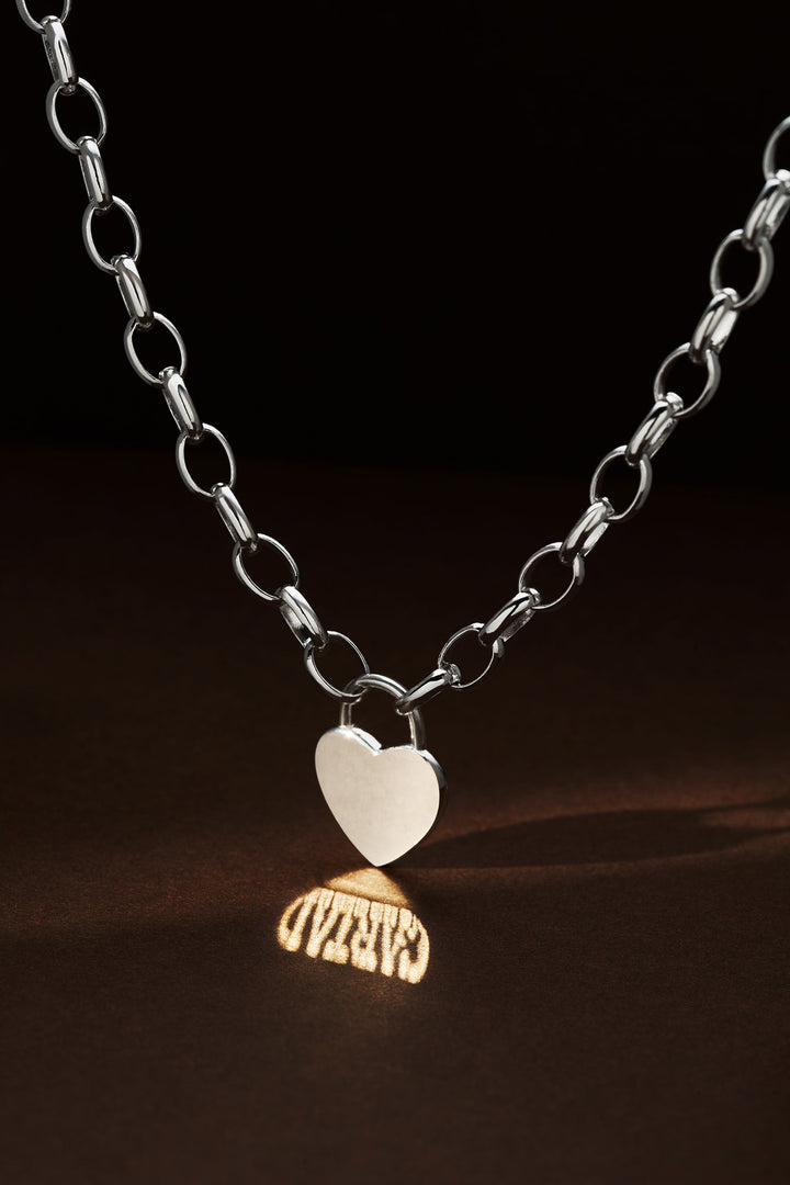 Clogau Cariad® Sterling Silver Padlock Necklace 3SCAR951