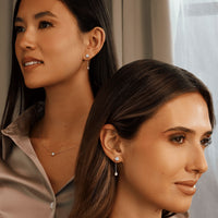 Clogau® Celebration Sterling Silver Drop Earring Backs with Swarovski® Zirconia 3SCEL1409