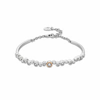 Clogau® Celebration Sterling Silver Banglet with Topaz 3SCEL899