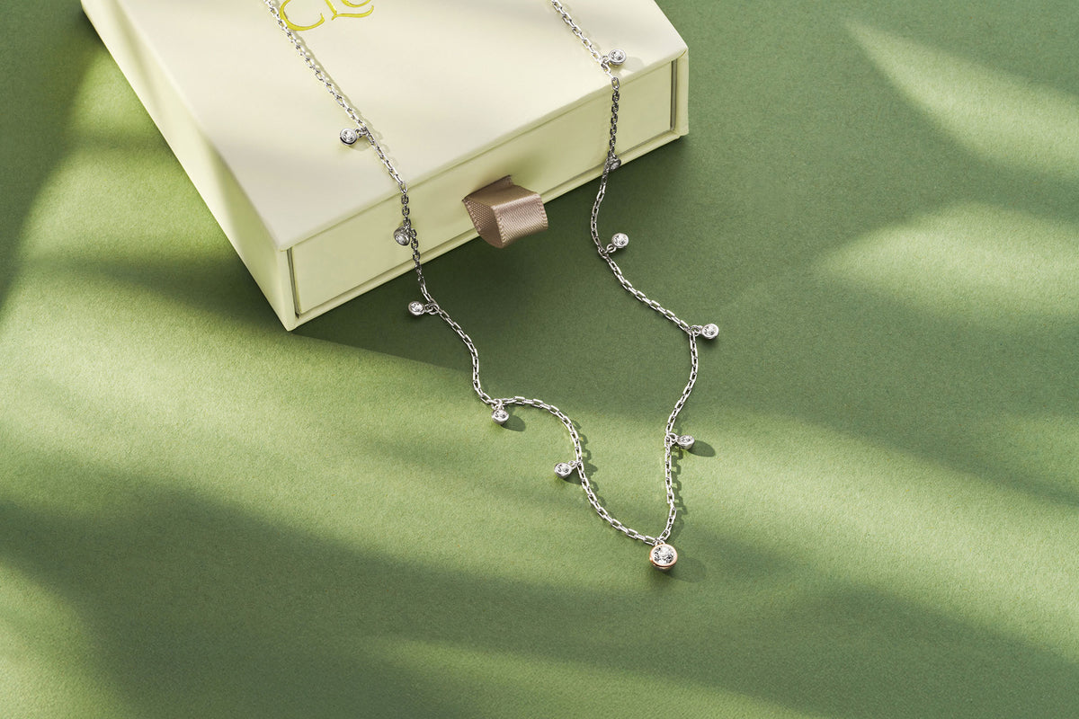 Clogau Clogau® Celebration Sterling Silver Necklace with Topaz 3SCEL935 - Michael Jones Jeweller