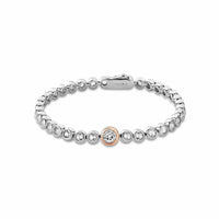Clogau® Celebration Sterling Silver Tennis Bracelet with Topaz 3SCL0798