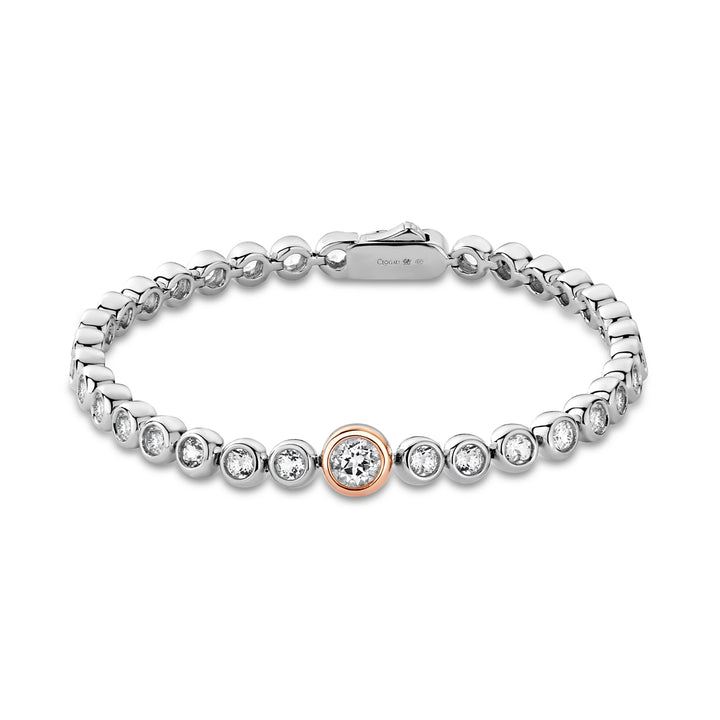 Clogau Clogau® Celebration Sterling Silver Tennis Bracelet with Topaz 3SCLC0798